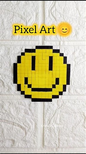 Smile 😊 Pixel Art Day 11/30 😱 #shorts #pixelart