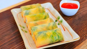 Salmon Spring Rolls! WOW! Written Recipe: https://cicili.tv/crispy-salmon-dill-spring-rolls | CiCi Li