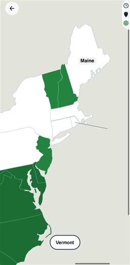 US States in the Northeast 100% 0:07