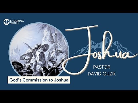 God's Commission to Joshua – Joshua 1