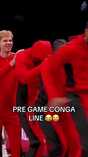 Join the Fun: Basketball Pre-Game Conga Line in Toronto