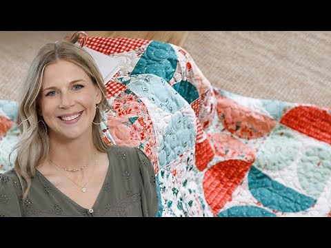 How to Make a Retro Snowballs Quilt - Free Quilting Tutorial