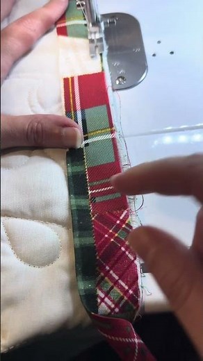 Proving I actually do know how to put on binding the “traditional” way. #sewing #quilting