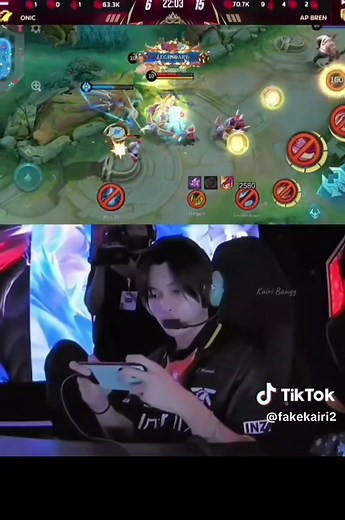 Kairi Lancelot 1Vs5 Gameplay Highlights in Mobile Legends