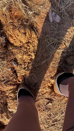 Barefoot Adventure: Losing Boots in Mud