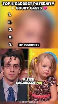 Top 5 saddest paternity Court cases #paternitycourt #youarenotthefather #sad #shocked #court #shorts