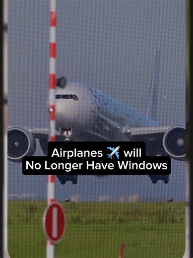 Some aviation companies are exploring “windowless” aircraft designs that replace physical windows with high-definition screens showing live exterior camera views. The idea is mainly being developed for private or business jets, with companies like Otto Aerospace working on concepts that could fly later this decade. Supporters say windowless planes could be lighter, more fuel-efficient, and offer customizable panoramic views inside the cabin. However, major commercial airlines haven’t committed t