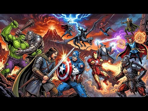 What If The AVENGERS Entered The MIDDLE EARTH (Lord Of The Rings Universe)?