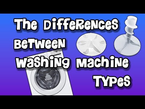 The DIFFERENCES between different types of Washing Machines
