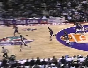 13K views · 187 reactions | On February 12, 1995 the West defeated the East 139-112 in the 45th NBA All-Star Game before 18,755 fans at the America West Arena in Phoenix, Arizona. Mitch Richmond of the Sacramento Kings was voted MVP of the game after coming off the bench to score 23 points on 10 of 13 (.769) shooting. | Davenport Sports Network | Facebook
