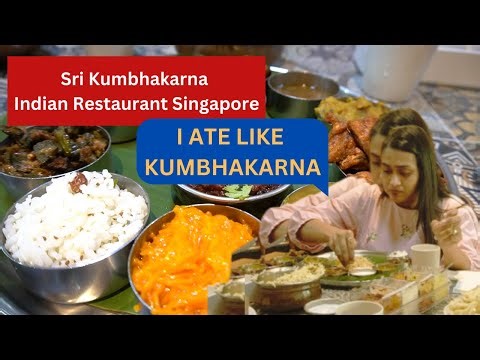 Authentic Andhra Flavors at Sri Kumbhakarna Restaurant Indian Cuisine in Singapore