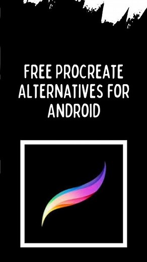 Free Procreate alternatives for Android.#digital #knowledge #art #procreate #artflow