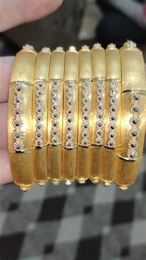 ✨ New Stylish Bangles Set | Gold Bangles Making 🔥 | Trending Bangle Design #Shorts 😊 #GoldBangles