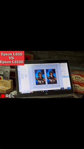 67K views · 632 reactions | Epson L850 Vs L8100 Photo Printer Smart PVC Card Printing Speed Photocopy Xerox #Epson #xerox #service #pvc #card | Aps Printer | Facebook