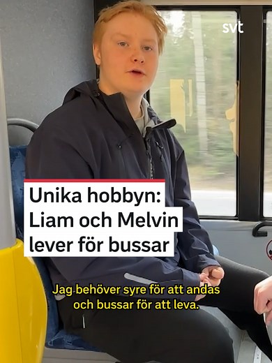 För de flesta är kollektivtrafiken något som rullar på i periferin, men Liam och Melvin i Västerås ser något mer. De kallar sig bussnördar och är kollektivtrafikens egna experter. Busschauffören Adam Schatzl blev nyfiken, hittade liknande konton på sociala medier och fastnade.