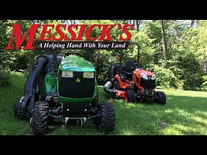 John Deere 1 Series VS Kubota BX Series: Grass Bagging System