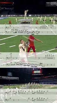 The Most Emotional Baritone Solo in DCI History? 🎷 #shorts