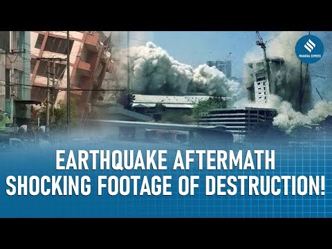 Myanmar- Bangkok Earthquake Aftermath: Destruction & Panic Caught on Video! Thailand Earthquake 2025