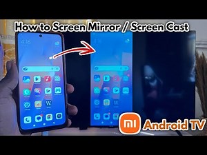 How to Connect Mobile Phone to Mi TV | Screen Mirror Phone to Mi Smart TV