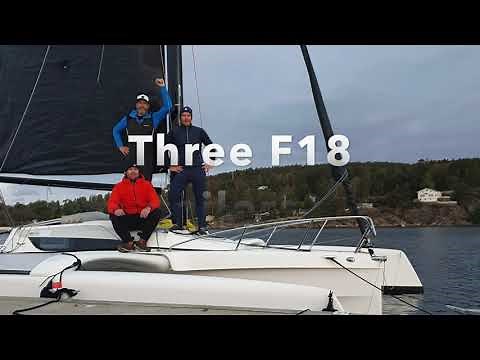 25 feet Trimaran - Dragonfly 25 "Wingmann" - Sailing trip from Son Norway to Fredericia Denmark