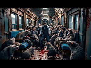 Mutated giant rats invade the train, and the passengers are defenseless