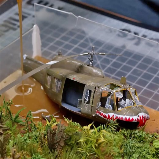 839K views · 9.1K reactions | Crashed Helicopter in the Forest Realistic Diorama | DIY & Crafts USA | Facebook