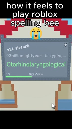 HOW is this fair #roblox #shorts #spelling #spellingbee #fyp #funny