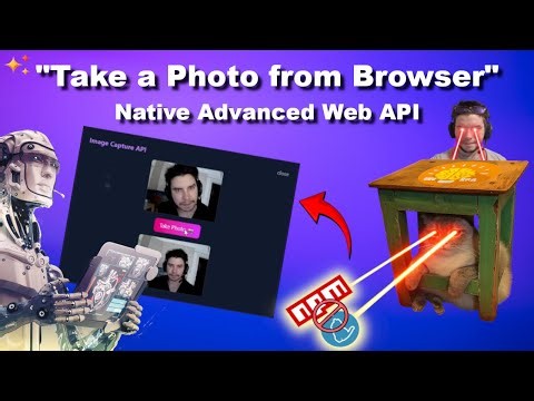 How to capture photo from webcam (Capture Real Photos from Your Webcam 📸) Web Native #20