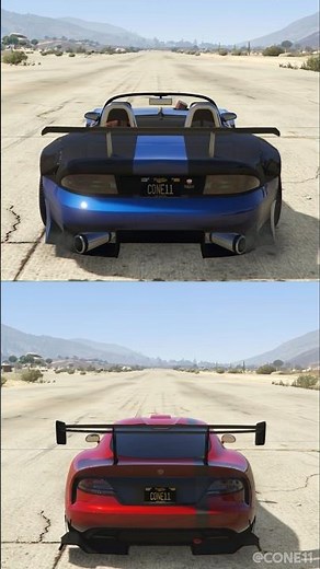 Banshee GTS vs Banshee 900R | GTA 5 Online Drag Race 🚗🔥#shorts #gta