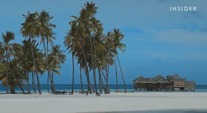 You'll feel like you own a private island at this luxury resort in the middle of the ocean. | Insider