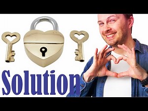 Trick Lock - Broken Heart from Puzzle Master - Solution