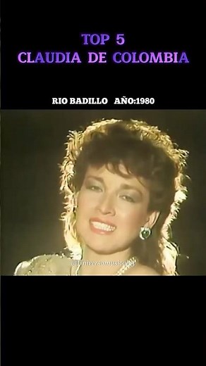 Top 5 Mejores Canciones De Claudia De Colombia #baladasromanticas #claudiadecolombia #top5