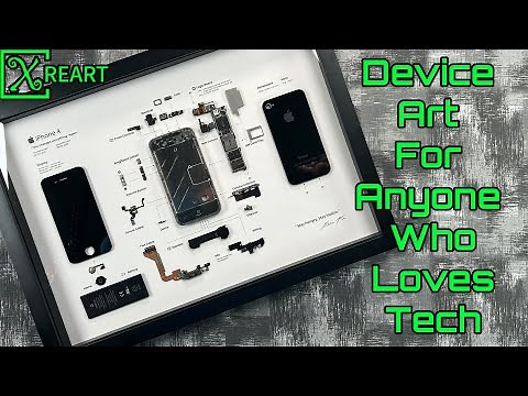 Xreart iPhone 4 Exploded View Art Frame - A Must have for any Tech lover!