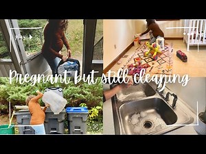 ✨ Realistic Cleaning Routine While Pregnant 🤰 Weekly Reset Motivation