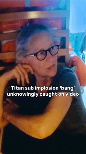 CBC Gem on Instagram: "The U.S. Coast Guard found a video confirming the moment the Titan submersible imploded. While reviewing surveillance tapes from the support ship, they see Wendy Rush, a director at OceanGate and wife of CEO Stockton Rush, reacting to a loud bang at around the same time the final communications were received from the sub. 🎥 Implosion: The Titanic Sub Disaster"