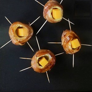 A volcanic potato erupting with flavor. Proceed with caution! Full recipe here: www.hefty.co/potato-volcano/ | Scrumdiddlyumptious