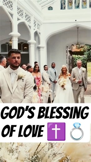 A Wedding Blessed by God | Emotional Christian Moment #shorts