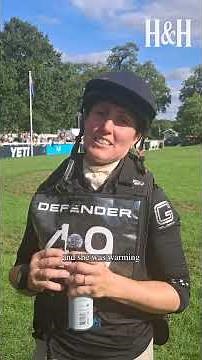 Katie Magee | Burghley cross-country | words of wisdom from Nicola Wilson