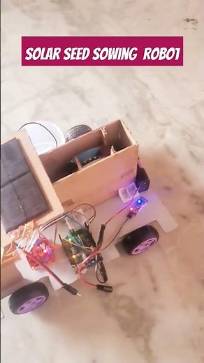 solar seed sowing robot 🤖 #sunrobotronics