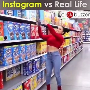 108K views · 35 reactions | Instagram vs real life | Make-UP, Hair, Outfits & more | Facebook