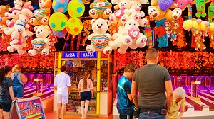 Tilburgse Kermis Funfair Walkthrough – Netherlands Carnival Attractions