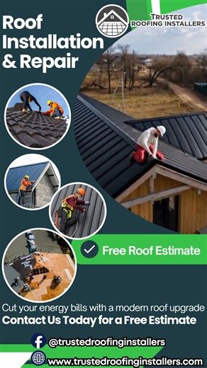 Need a new roof or repair? 🔨 We connect you with licensed and trusted roofing companies in your area. Get free, no-obligation quotes from top-rated professionals and choose the best offer for your home. 👉 Complete the quick form on trustedroofinginstallers.com to get started today! | Trusted roofing installers