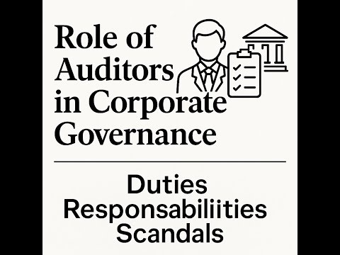 Role of Auditors in Corporate Governance | Duties, Responsibilities, Scandals & Reforms | Coursemera