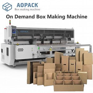 [Hot Item] Aopack Any Sizes Styles Automatic Making Machine to Make Boxes Paper