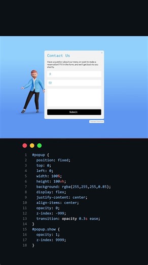 CRAZY Animated Form Using JavaScript!