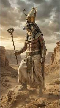 Horus The Falcon God of Divine Kingship #Horus #EgyptianMythology