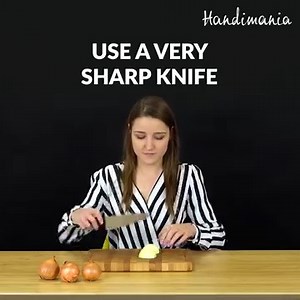 9.5K views · 123 reactions | How to cut onions without tears? 朗暈 | Handimania | Facebook