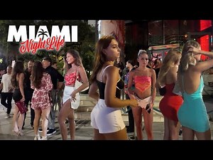 Miami Nightlife!! Night in Beautiful Brickell!