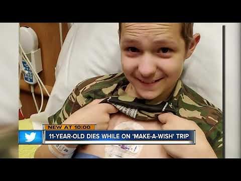 11-year-old dies on Make-A-WIsh trip