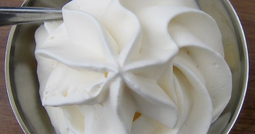 Chantilly de chocolat blanc